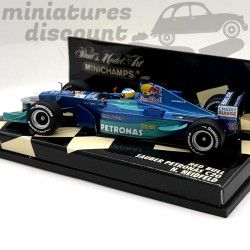 Red Bull Sauber Petronas C20 - Formule 1, Pilotée par N. Heidfeld Minichamps - 1/43ème en boite