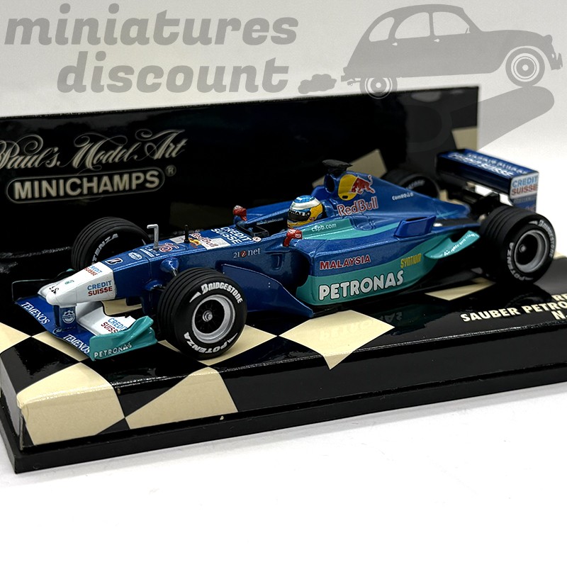 Red Bull Sauber Petronas C20 - Formule 1, Pilotée par N. Heidfeld Minichamps - 1/43ème en boite