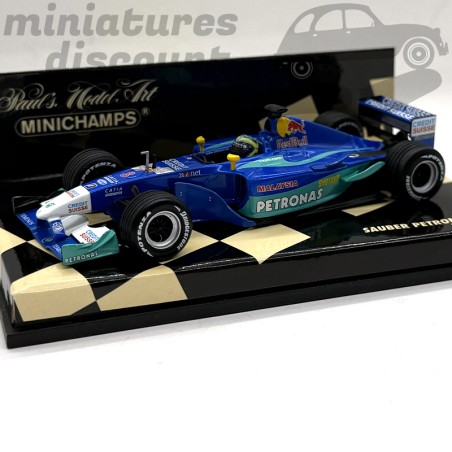 Red Bull Sauber Petronas C21 - Formule 1, Pilotée par F.Massa - Minichamps - 1/43ème en boite