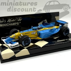 RENAULT F1 TEAM R23 (BLEU) - MINICHAMPS - 1/43ème en boite
