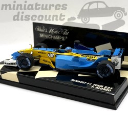 RENAULT F1 TEAM R23 (BLEU) - MINICHAMPS - 1/43ème en boite