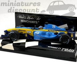 RENAULT F1 TEAM R24 (BLEU) - MINICHAMPS - 1/43ème en boite