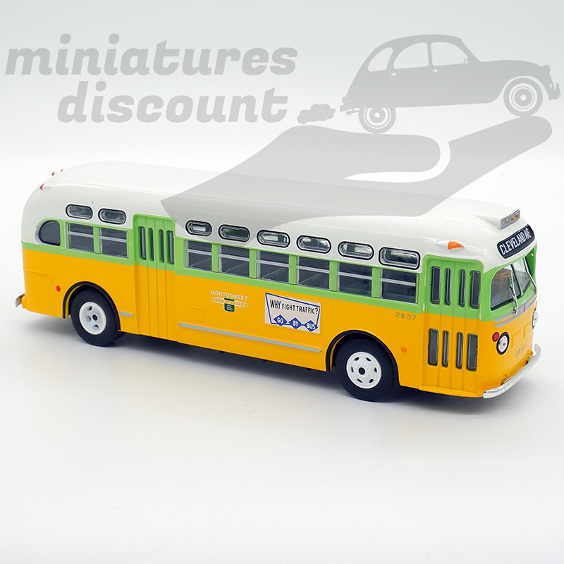 BUS GM TDH 3714 (JAUNE) - 1/43ème sous blister