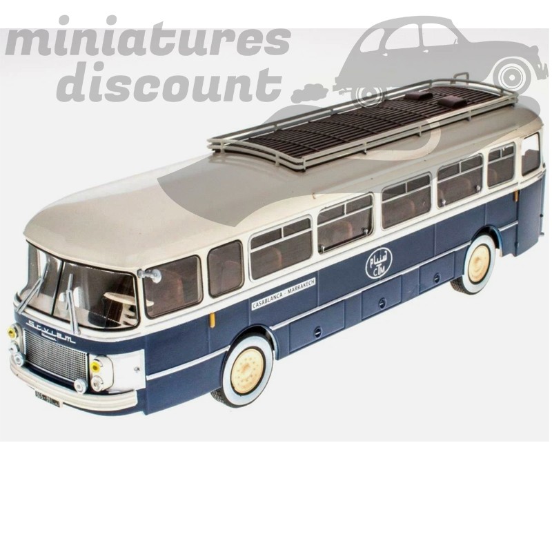 BUS AUTOCAR SAVIEM CHAUSSON SC1 (BLEU) - 1/43ème sous blister