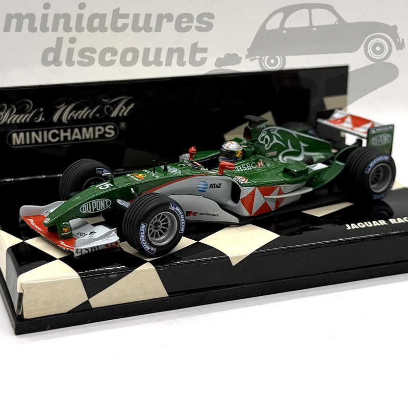 JAGUAR RACING R5 PILOTÉE PAR C.KLIEN (VERT) - MINICHAMPS - 1/43ème en boite