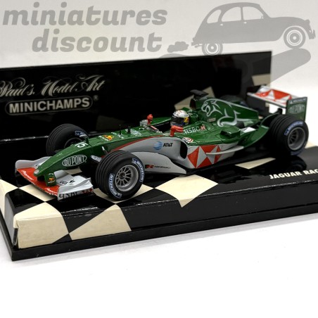JAGUAR RACING R5 PILOTÉE PAR C.KLIEN (VERT) - MINICHAMPS - 1/43ème en boite