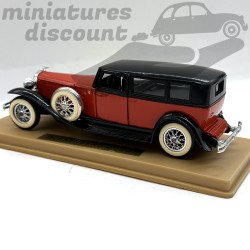 DUESENBERG J DE 1931 (ROUGE) - SOLIDO - 1/43ème en boite