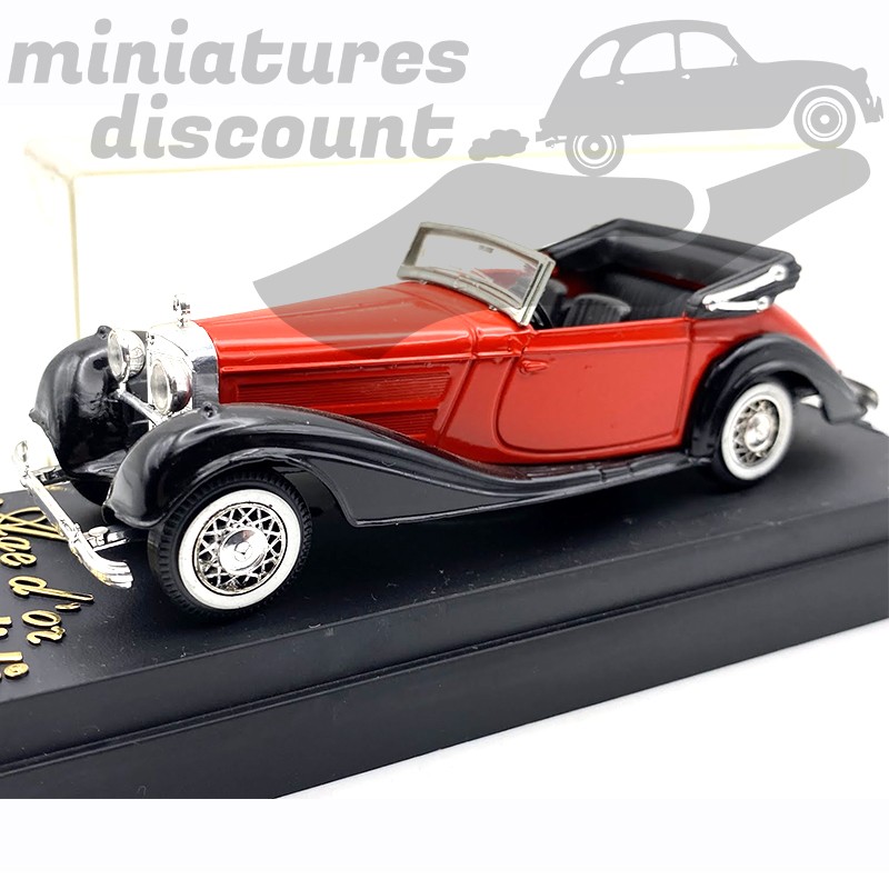 Mercedes 540K (rouge) - Solido - 1/43ème en boite