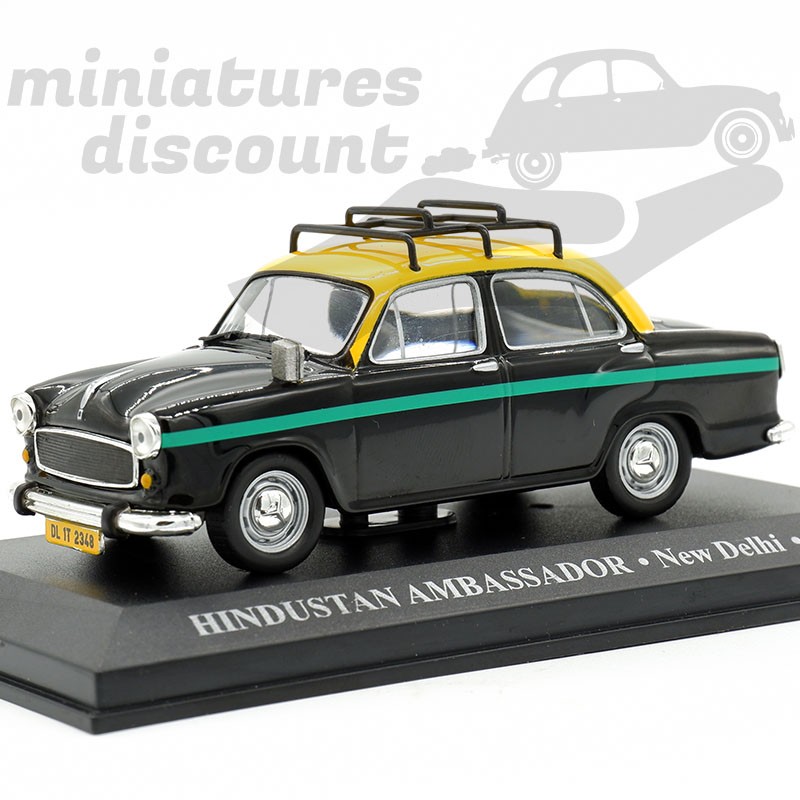 Hindustan Ambassador Taxi - New Dehli 1970 - 1/43ème en blister