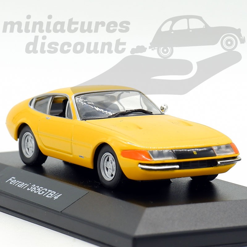 FERRARI 365 GTB/4 (JAUNE) - 1/43ème en boite