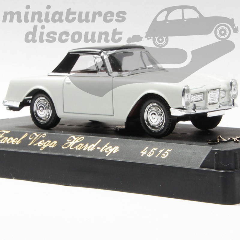 FACEL VÉGA HARD-TOP (BLANC) - SOLIDO - 1/43ème en boite
