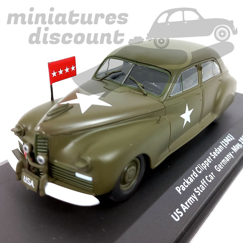 Packard Clipper Sedan de 1941 - US Army Allemagne 1945 - Militaire - 1/43ème en boite