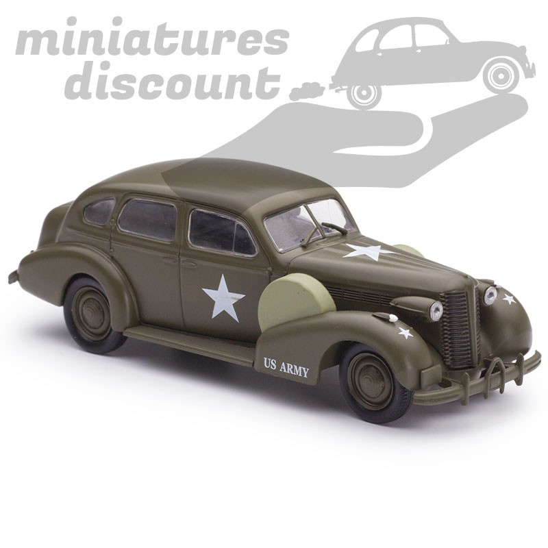 Buick Roadmaster 1938 Model, US Army Washington USA en 1943 -1/43ème en boite