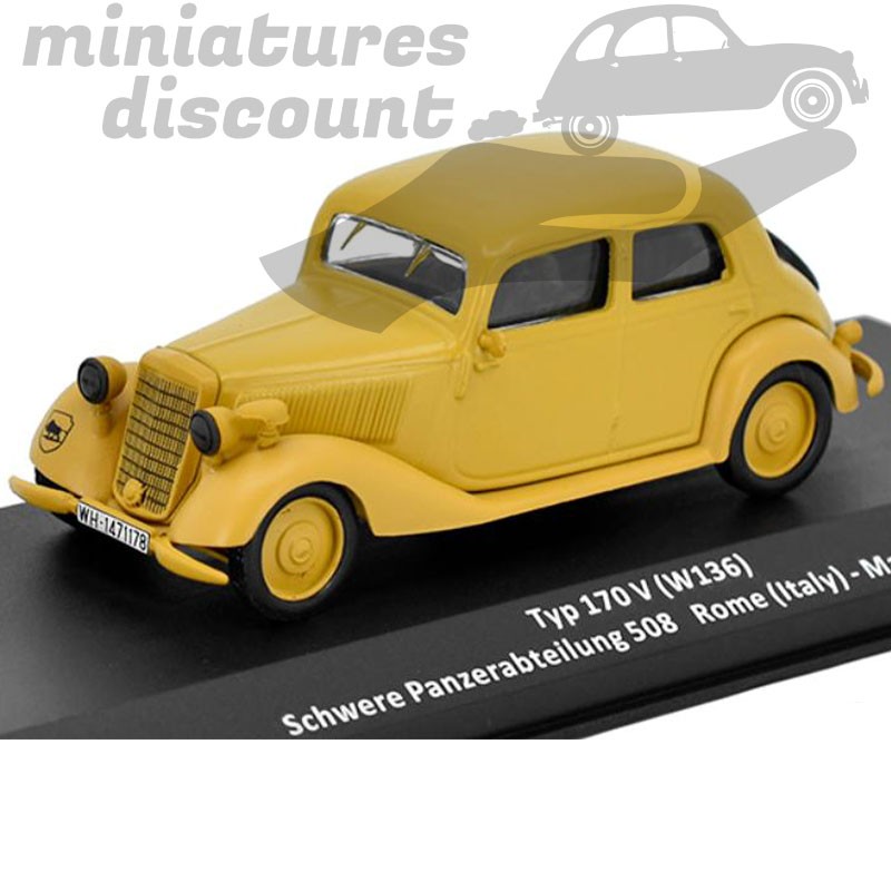 Mercedes-Benz 170V W136 Italie Rome en 1944 - 1/43ème en boite