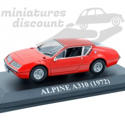 RENAULT ALPINE A310 (ROUGE) - 1/43ème en boite