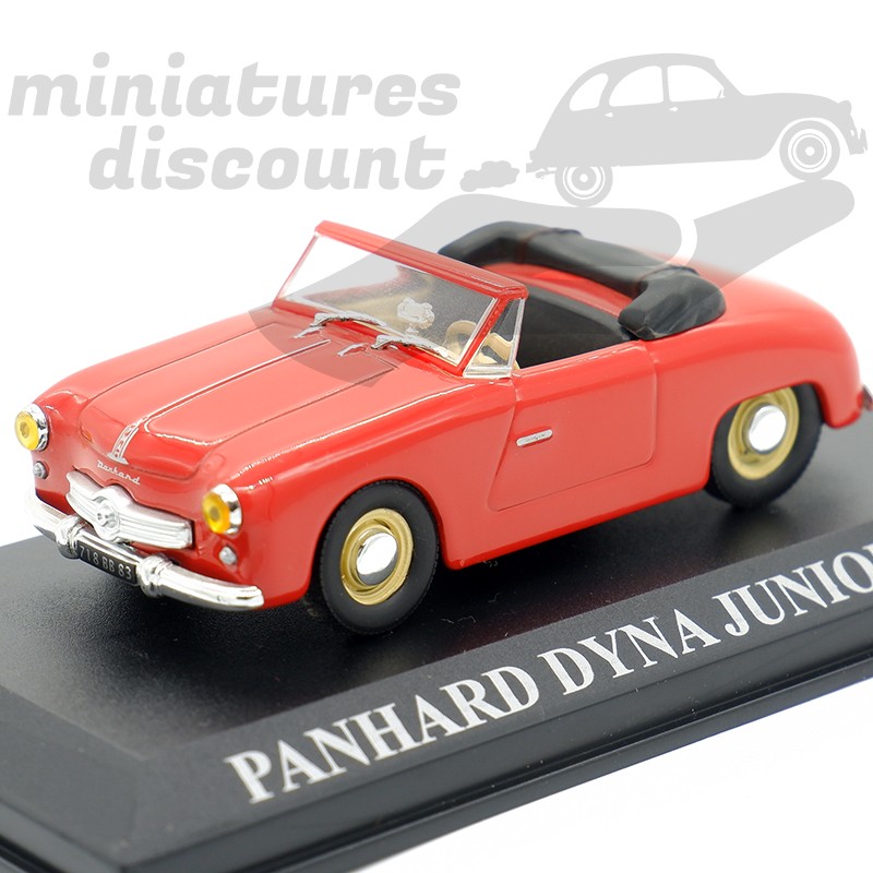 PANHARD DYNA JUNIOR (ROUGE) - 1/43ème en boite