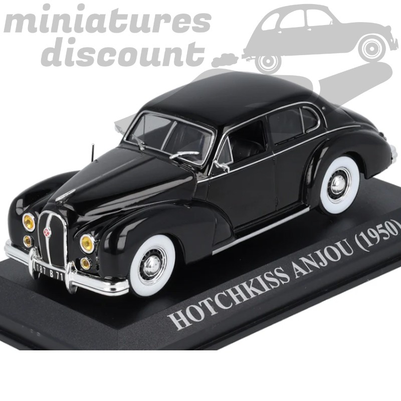 HOTCHKISS ANJOU 1950 (NOIR) - 1/43ème en boite