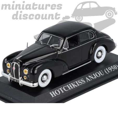 HOTCHKISS ANJOU 1950 (NOIR) - 1/43ème en boite
