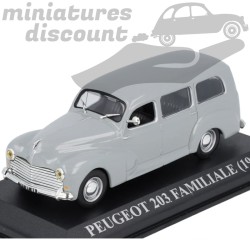 PEUGEOT 203 FAMILIALE DE 1955 (NOIR) - SOLIDO - 1/43ème en boite