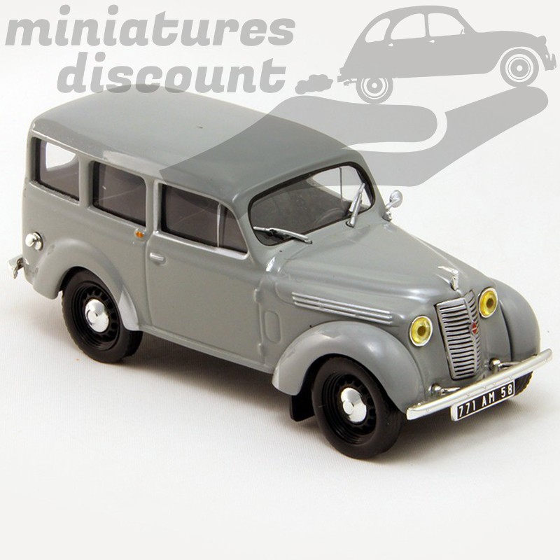 Renault Juvaquatre Dauphinoise Grise de 1955 - 1/43ème en boite