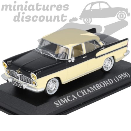 Simca Chambord de 1958 - 1/43ème sur socle
