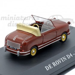 DE ROVIN D4 1950 (MARRON) - 1/43ème en boite