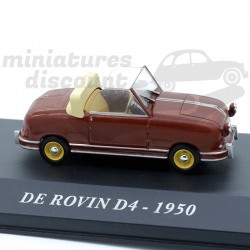 DE ROVIN D4 1950 (MARRON) - 1/43ème en boite