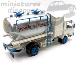 BERLIET 20K MINOTIER DE 1969 "MOULIN GANGLOFF" (BLANC) - IXO - 1/43ème sous blister