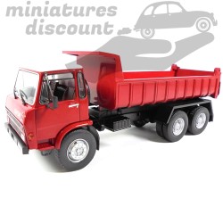 BERLIET GRM BENNE (ROUGE) - 1/43ème sous blister