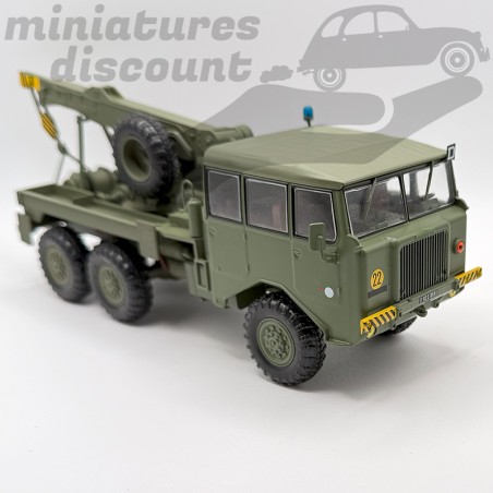 BERLIET TBU 15 6X6 CLD REMORQUEUR ARMÉE FRANÇAISE (VERT MILITAIRE) - IXO - 1/43ème sous blister