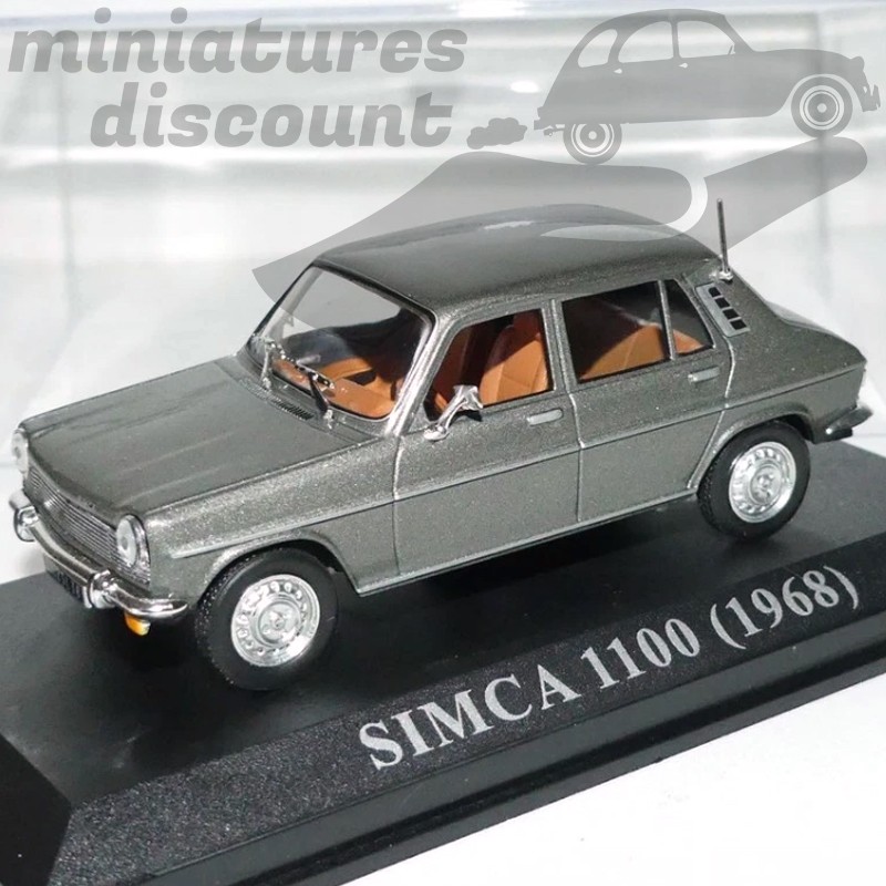 Simca 1100 (Grise) de 1968 - 1/43ème en boite