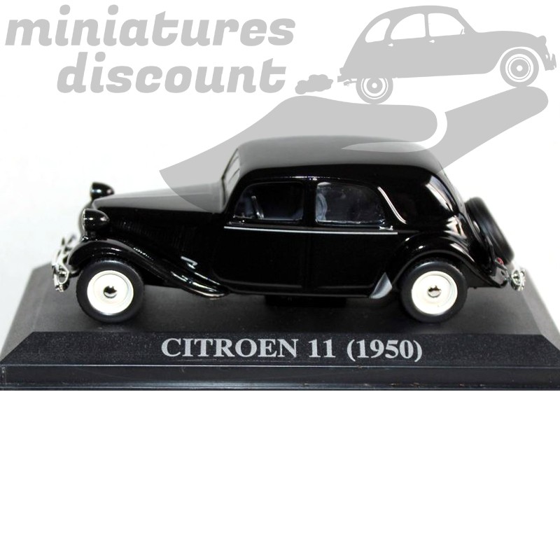 CITROËN TRACTION 11 (NOIR) - 1/43ème en boite