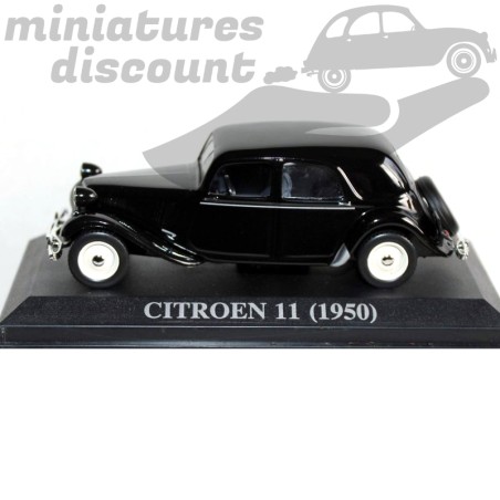 CITROËN TRACTION 11 (NOIR) - 1/43ème en boite