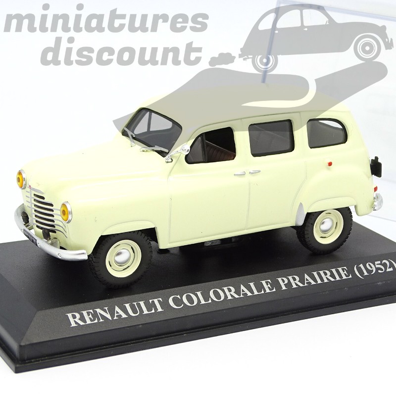 RENAULT COLORALE PRAIRIE COLORALE VITRÉE DE 1952 (BEIGE) - 1/43ème en boite