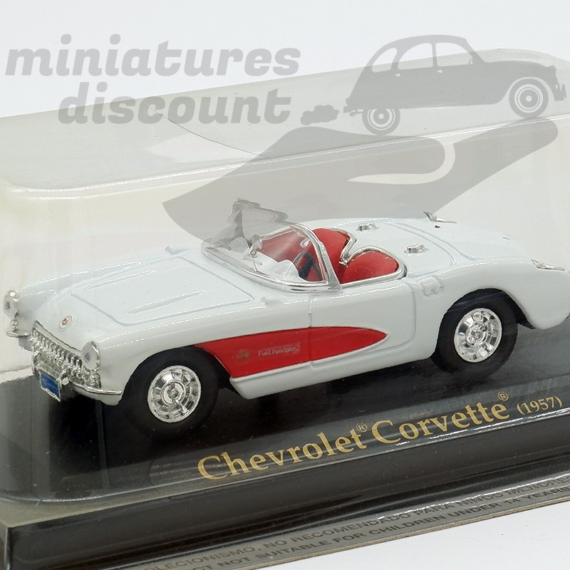 Chevrolet Corvette de 1957 - 1/43ème Sous Blister