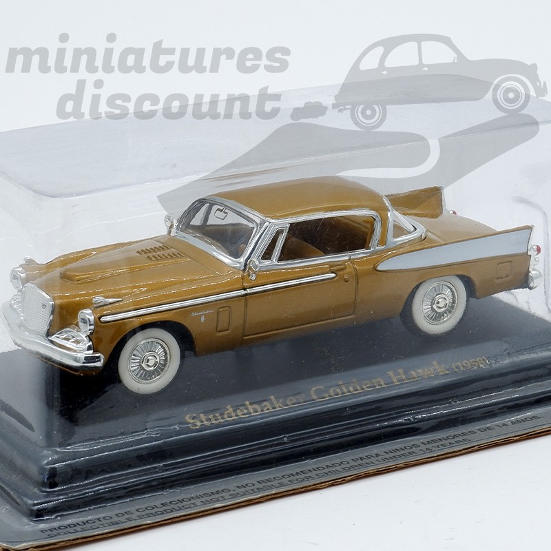 Studebaker Golden Hawk de 1958 - 1/43ème en blister