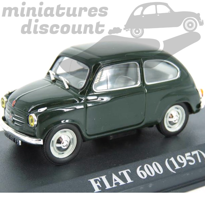 Fiat 600 de 1957 - (vert) 1/43ème en boite