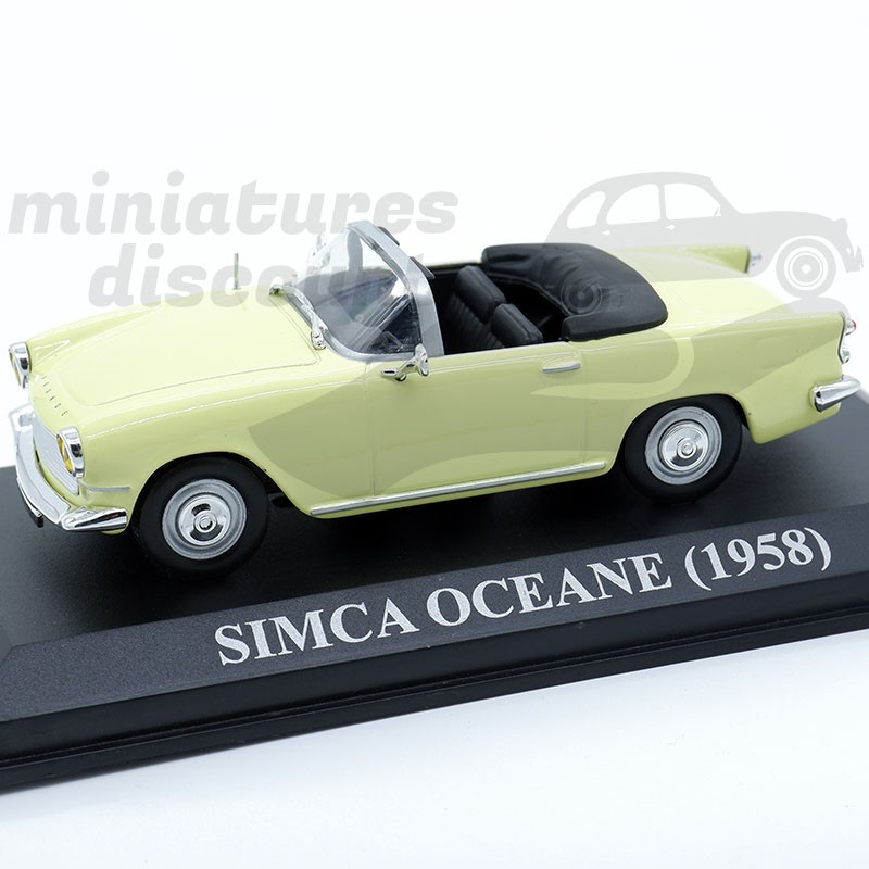 SIMCA OCÉANE 1958 (JAUNE) - 1/43ème en boite