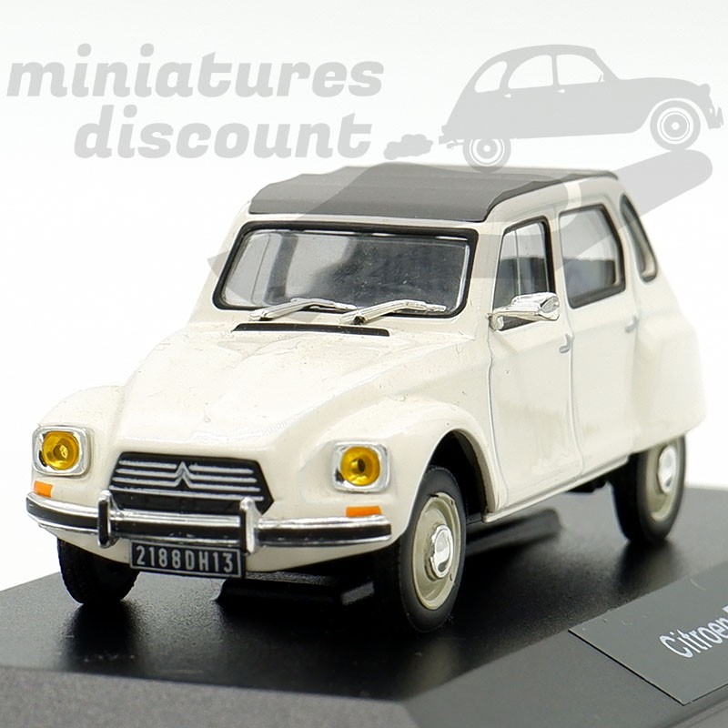 CITROËN DYANE DE 1968 (BLANC) - 1/43ème en boite