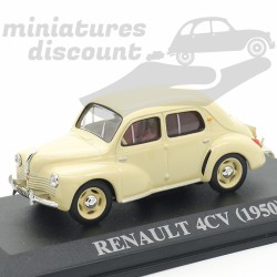RENAULT 4CV DE 1950 (BEIGE) - 1/43ème en boite