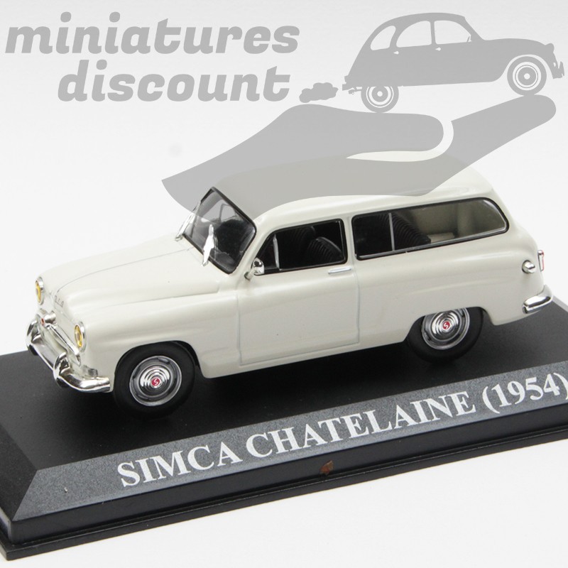 SIMCA CHÂTELAINE DE 1954 (BLANC) - 1/43ème en boite