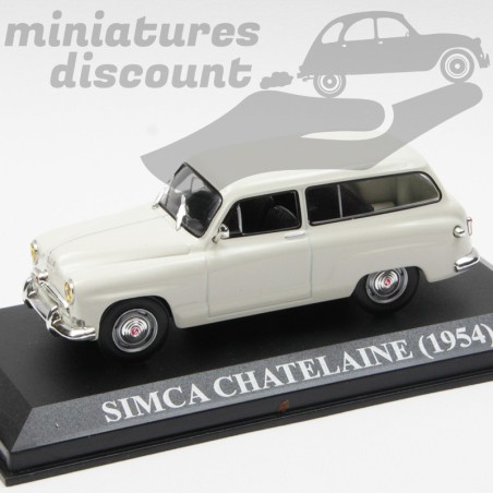 SIMCA CHÂTELAINE DE 1954 (BLANC) - 1/43ème en boite