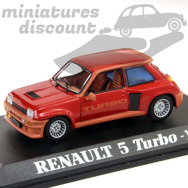 Renault 5 Turbo de 1982 - 1/43ème en boite