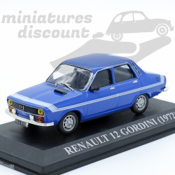 RENAULT 12 GORDINI (BLEU) - 1/43ème en boite