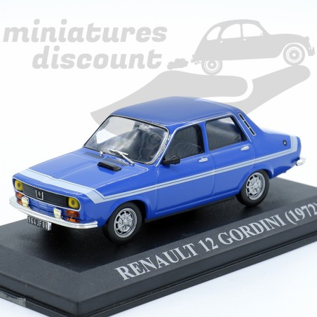 RENAULT 12 GORDINI (BLEU) - 1/43ème en boite