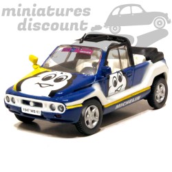 AIXAM MÉGA LOISIR MICHELIN (BLANC) - NOREV - 1/43ème sous blister