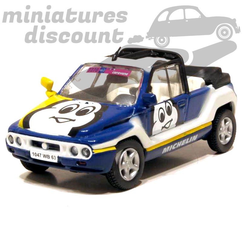 AIXAM MÉGA LOISIR MICHELIN (BLANC) - NOREV - 1/43ème sous blister