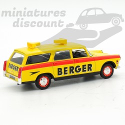 PEUGEOT 404 BREAK "BERGER" (JAUNE) - 1/43ème sous blister