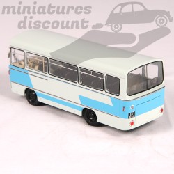 BUS BERLIET PAK 50 HEULIEZ BUS DE 1964 (blanc et bleu) - 1/43ème sous blister