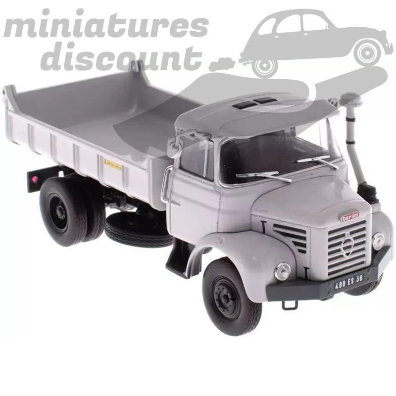 BERLIET L62 BENNE MARREL (GRIS) - 1/43ème sous blister